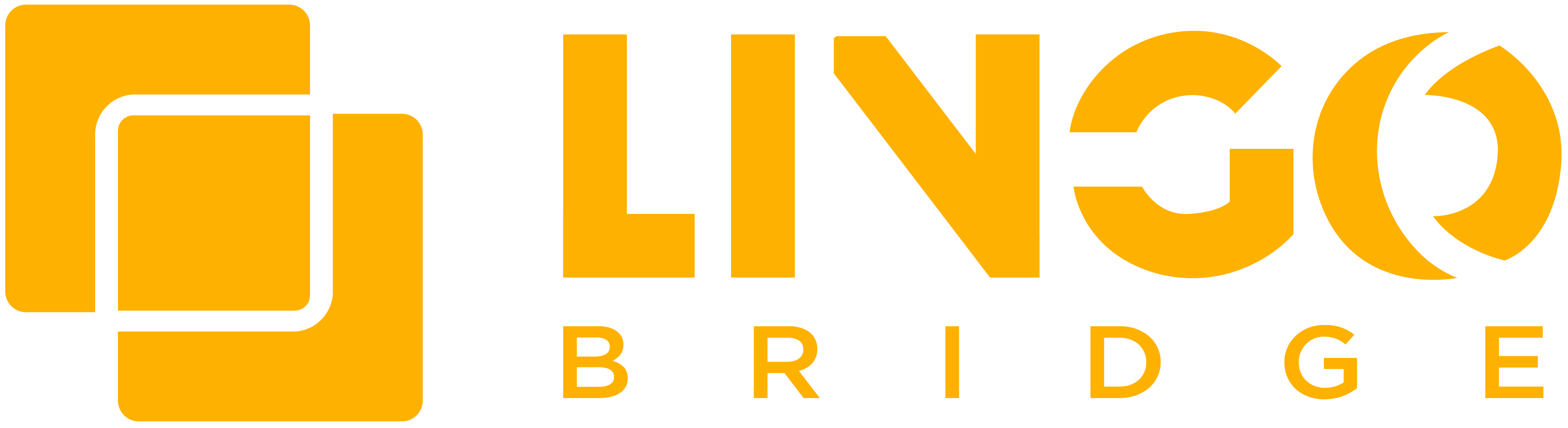 LINGO BRIDGE Logo Footer